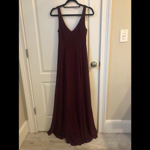 Formal Maroon Dress